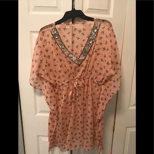 Kimono style cover up